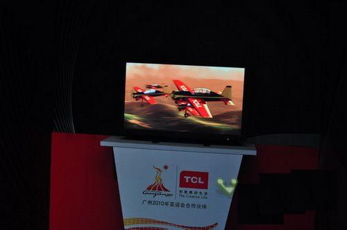 TCL 3D電視閃亮CEF，3D電視在2010真的“火”了