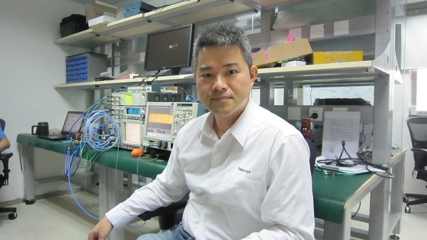 圖2. BERTScope資深專家、泰克高級業(yè)務拓展經(jīng)理Allen Wang全程督導本次免費測試活動。