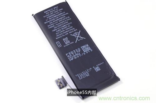 土豪金iPhone 5S拆解:內(nèi)部結(jié)構(gòu)升級,維修難度增加