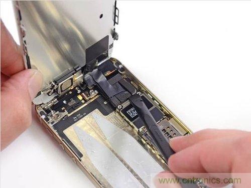 土豪金iPhone 5S拆解:內(nèi)部結(jié)構(gòu)升級,維修難度增加