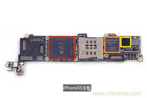 土豪金iPhone 5S拆解:內(nèi)部結(jié)構(gòu)升級,維修難度增加