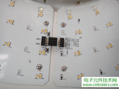 高端大氣上檔次！智能遙控調(diào)光LED吸頂燈拆解