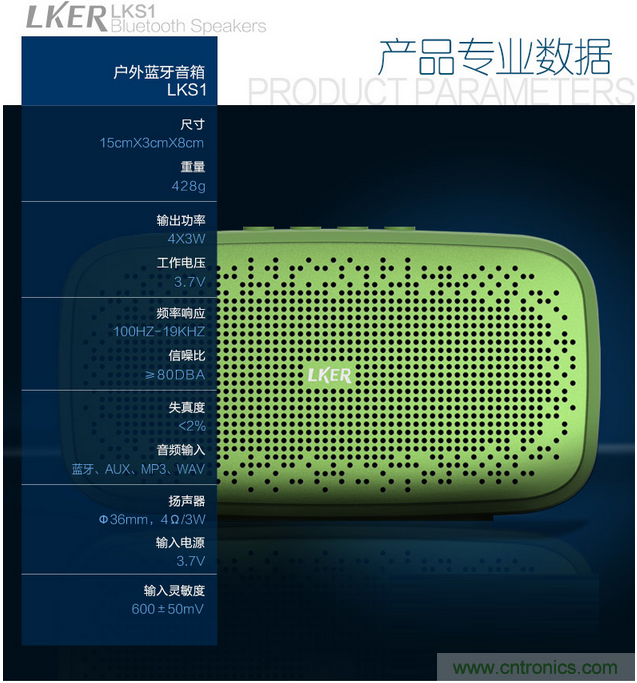 搞怪“美人魚”盡享靈克藍牙音箱的天籟之音！