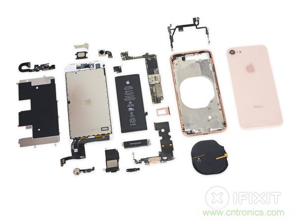 iPhone 8首拆:無線充電版本的iPhone 7?