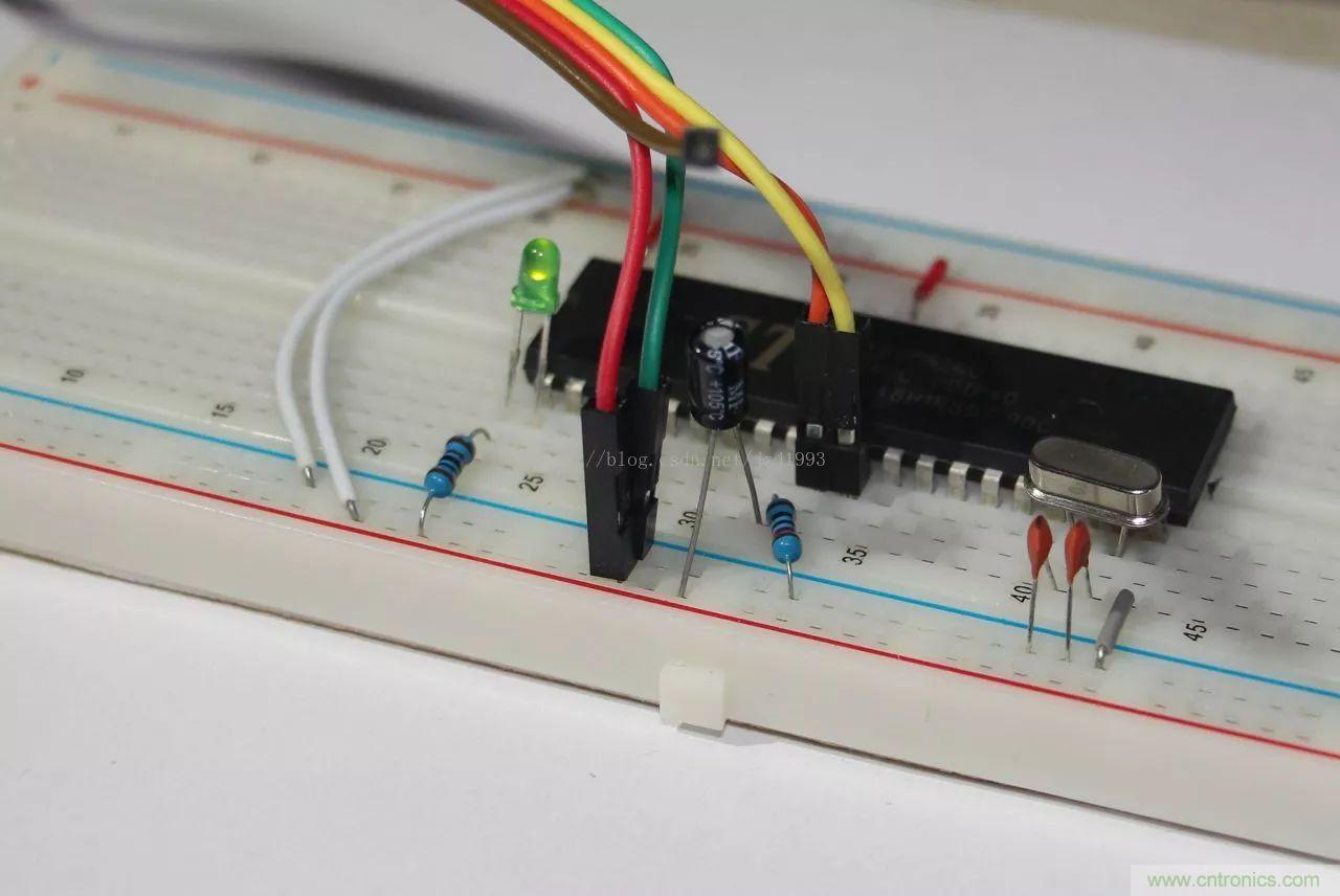 經驗分享:巧用面包板搭建實驗電路