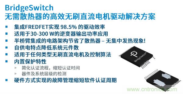 無刷電機IPM模塊存在哪些問題?高效逆變器驅動IC將取而代之?