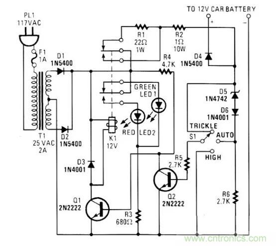 12v充電器原理圖top7排行,有你了解的沒? 12v充電器原理圖top7排行,有你了解的沒?