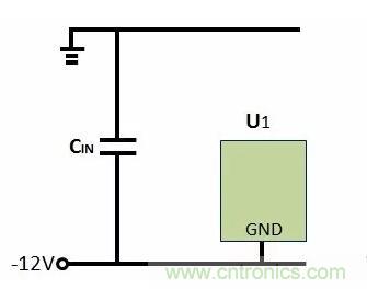 如何實現-12V輸入到+5V輸出? 如何實現-12V輸入到+5V輸出?