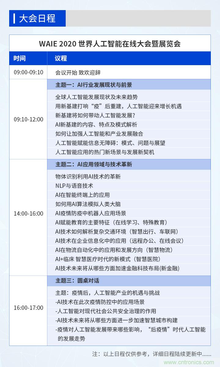 燃AI引擎，WAIE 2020世界人工智能大會震撼來襲！