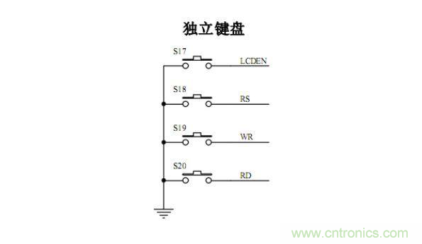 單片機中的獨立按鍵與矩陣鍵盤 單片機中的獨立按鍵與矩陣鍵盤