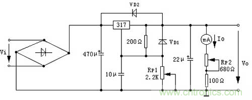 如何設計一個可調穩壓電源電路？